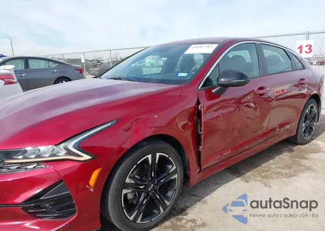 2021 Kia K5 Gt-Line z USA, uszkodzony, nr VIN 5XXG64J27MG039158